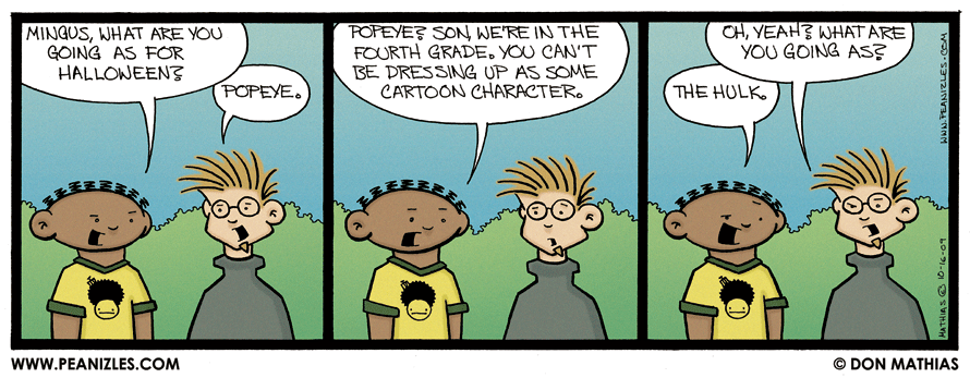 Peanizles™: An almost daily comic strip by Don Mathias Peanizles™: An almost daily comic strip by Don Mathias