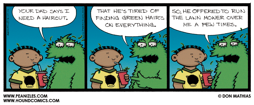 Big Green And Hairy