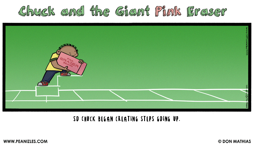 Chuck and the Giant Pink Eraser 11