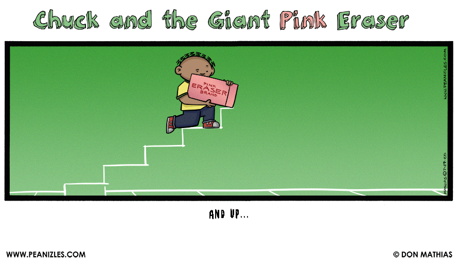 Chuck and the Giant Pink Eraser 12