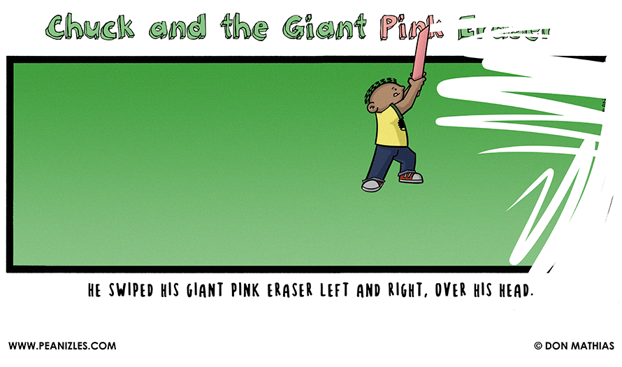 Chuck and the Giant Pink Eraser 51