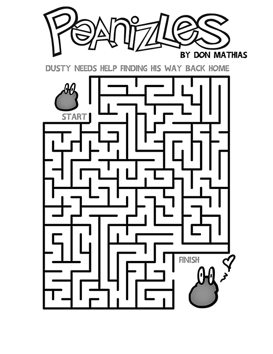 Kids Daily Activitty Fun Worksheet 6 Dusty's Amazing Adventure
