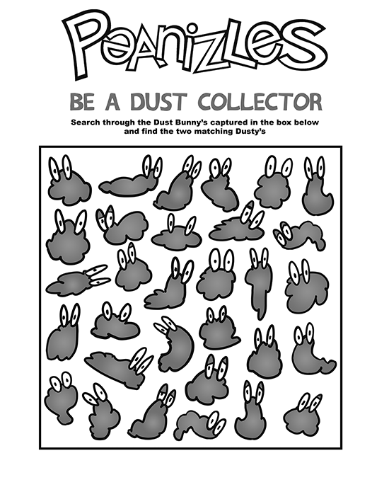 Peanizles Activity Page 10 - Dust Collector