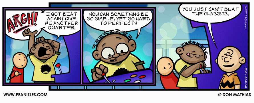 Peanizles - A Perfect 100 Comic Strip